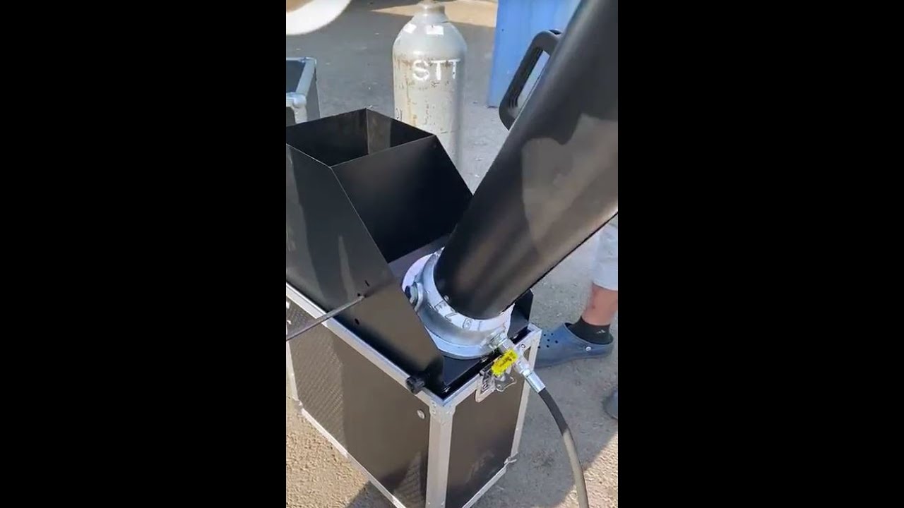 Co2 Konfeti Makinası Kurulum