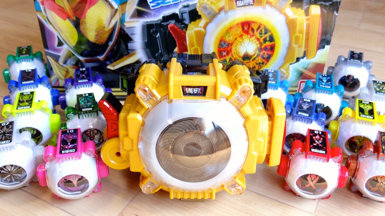 15英雄の力でグレイトフル魂に変身！DXアイコンドライバーG レビュー！変身・必殺技・英雄ゴースト召喚・召喚必殺技 すべてのギミックを徹底解説 仮面ライダーゴースト