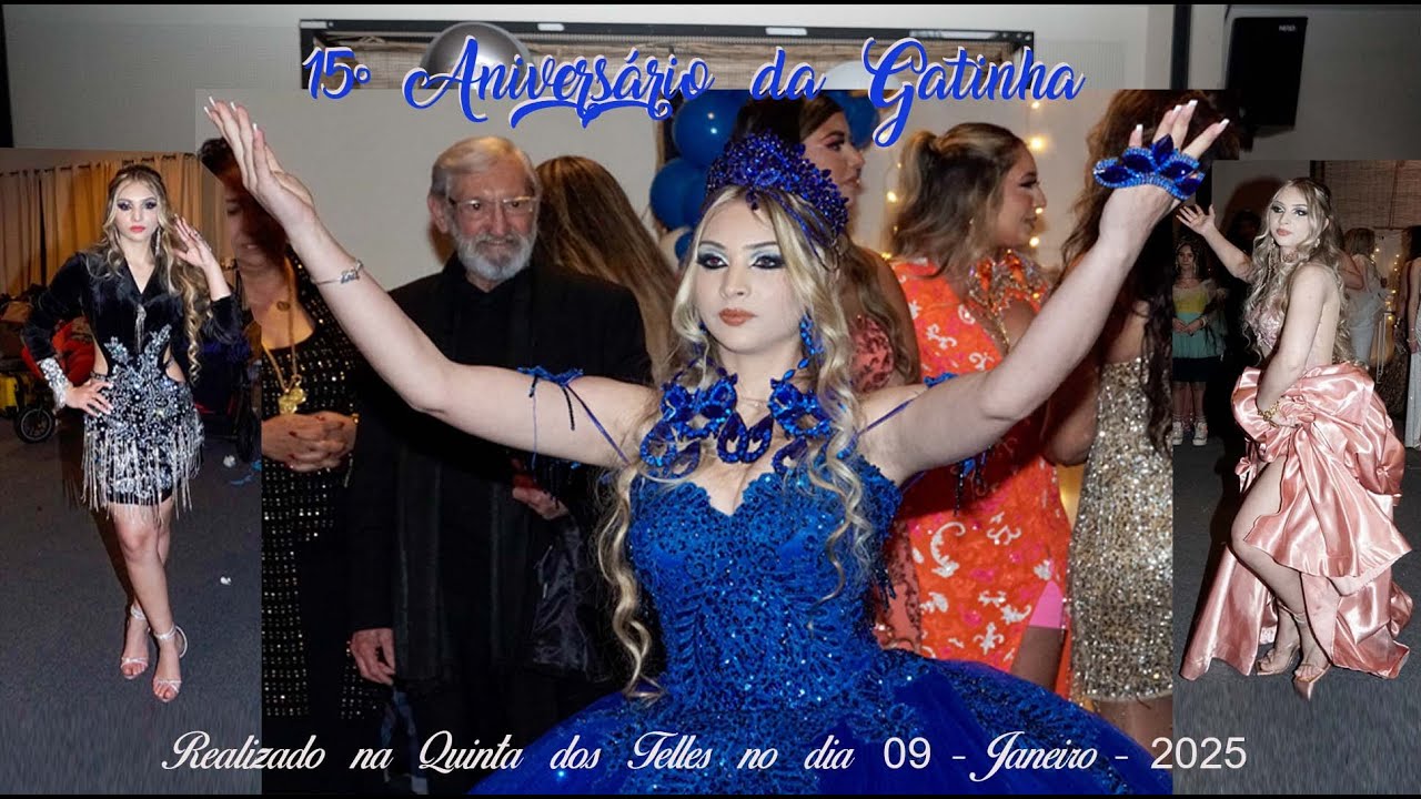 15º ANIVERSARIO DA   GATINHA 9 - 1 - 2025