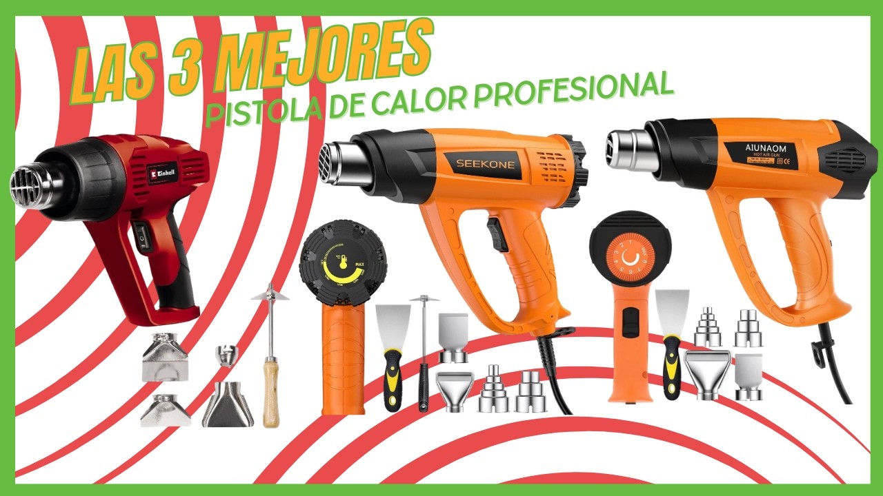 ✅Las 3 mejores pistolas de aire caliente de soldadura Aliexpress 2026.✅pistola de calor profesional✅