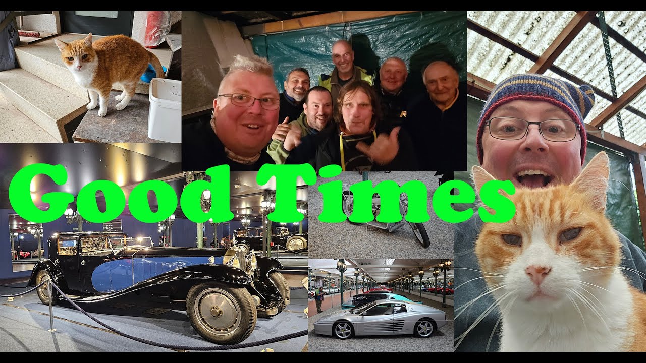 Good times, expensive cars and nice wine.