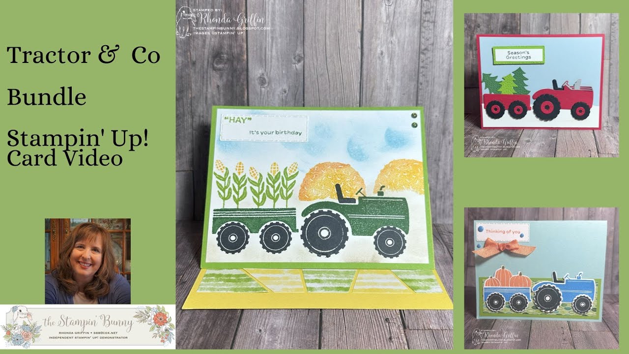 Tractor & Co Bundle Stampin Up! Card Video