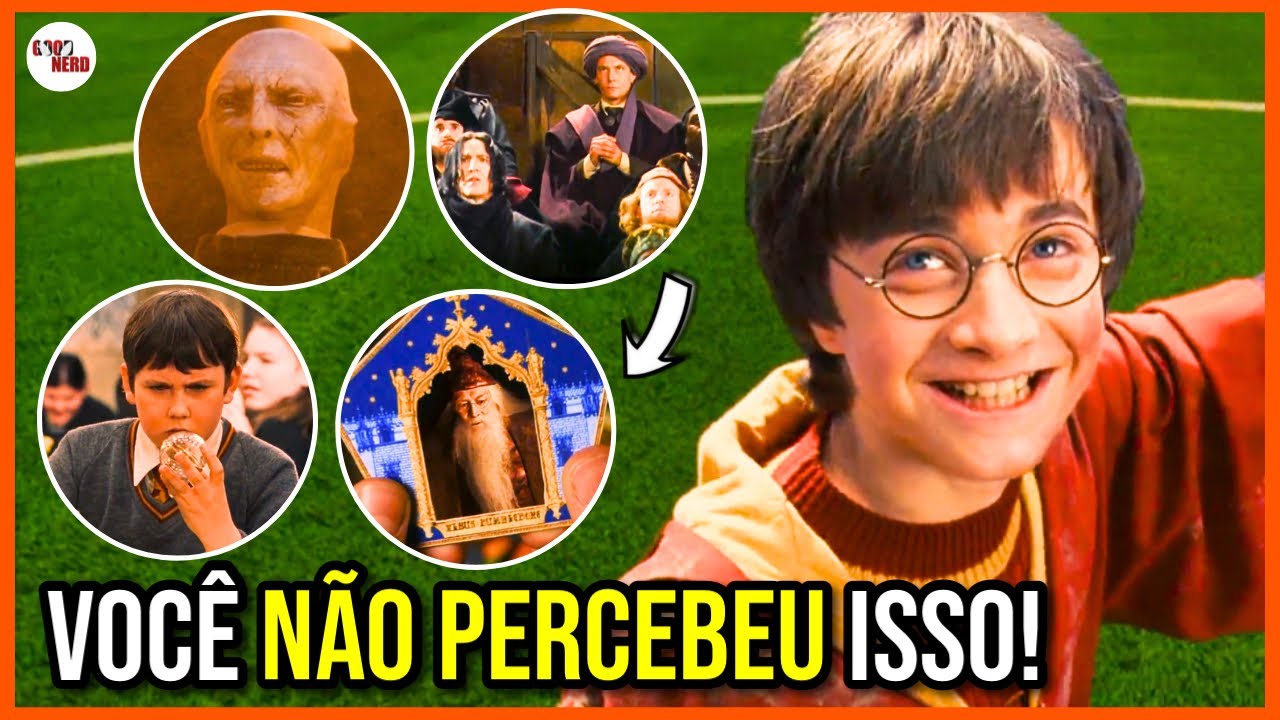 40 DETALHES QUE VOCÊ PERDEU EM HARRY POTTER E A PEDRA FILOSOFAL! (ANÁLISE E CURIOSIDADES)