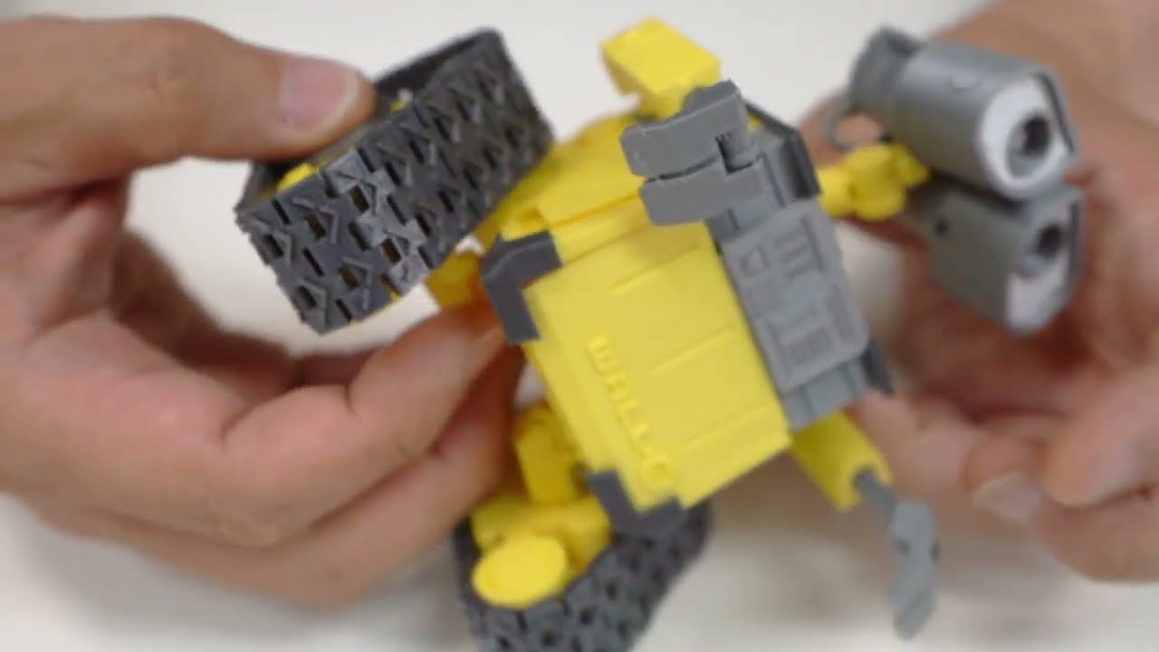 Wall e(Foldable, print-in-place) print on ender
