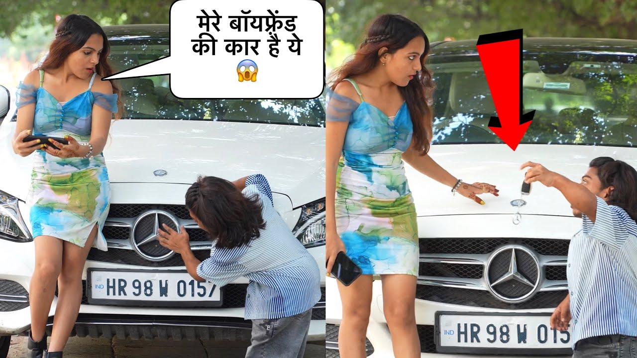 लड़की ने बच्चे को दी गाली 😱 | Prank On Cute Girl 🥰 | The Real Satish