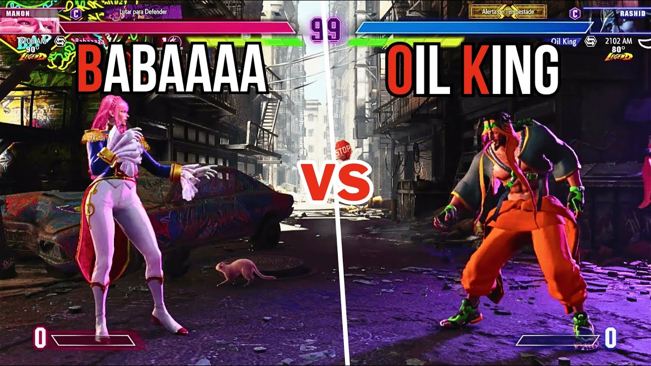 SF6 ▰ Babaaaa (MANON) vs Oil King (RASHID) ▰ Ranked Matches