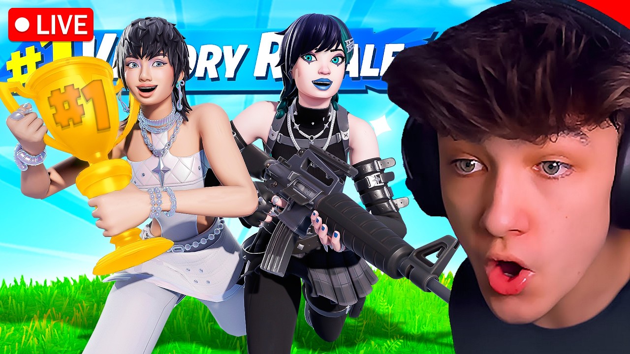 🔴LIVE! - DUO TRYOUTS, FNCS PLAY-INS IN 2 DAYS! (Fortnite)