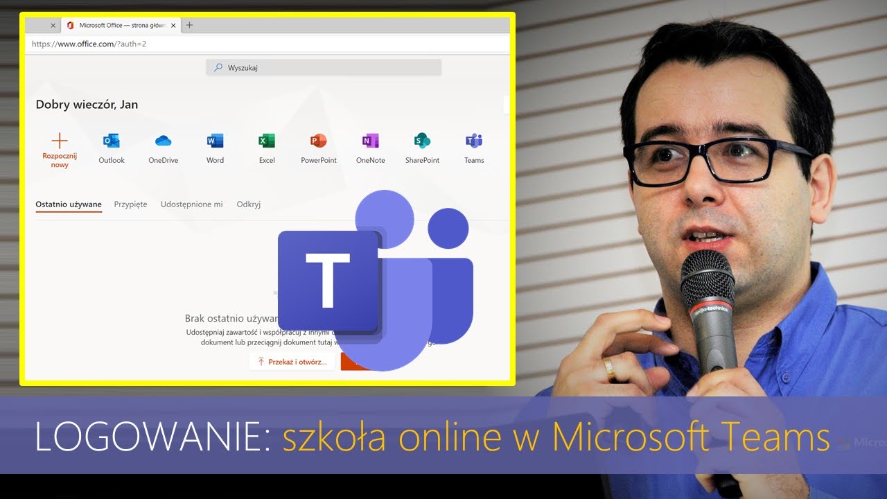 Jak ZALOGOWAĆ SIĘ DO SZKOŁY przez Microsoft Teams? [Poradnik dla Uczni&oacute;w]