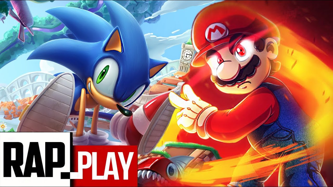 DARK MARIO VS SONIC THE HEDGEHOG RAP | Kronno Zomber & Nery Godoy (Prod. Hollywood Legend)