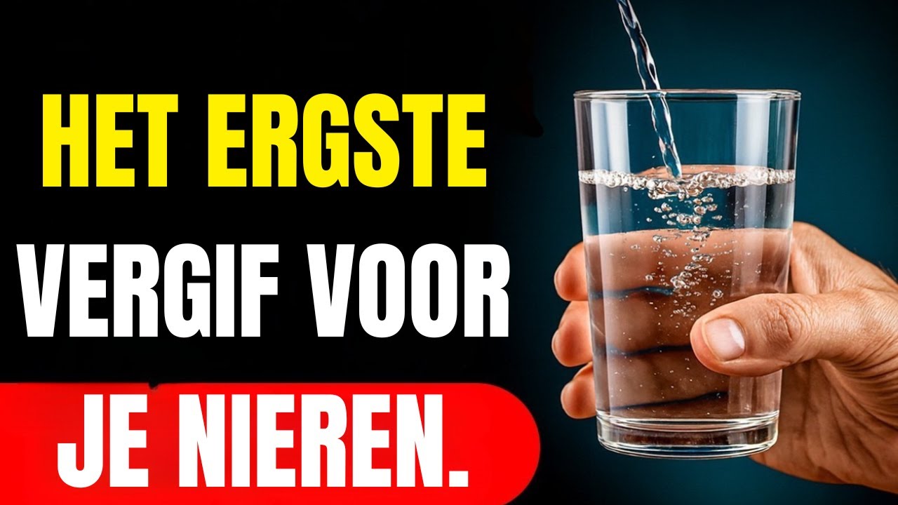 Nierarts waarschuwt: het ergste gif dat je nieren vergiftigt.