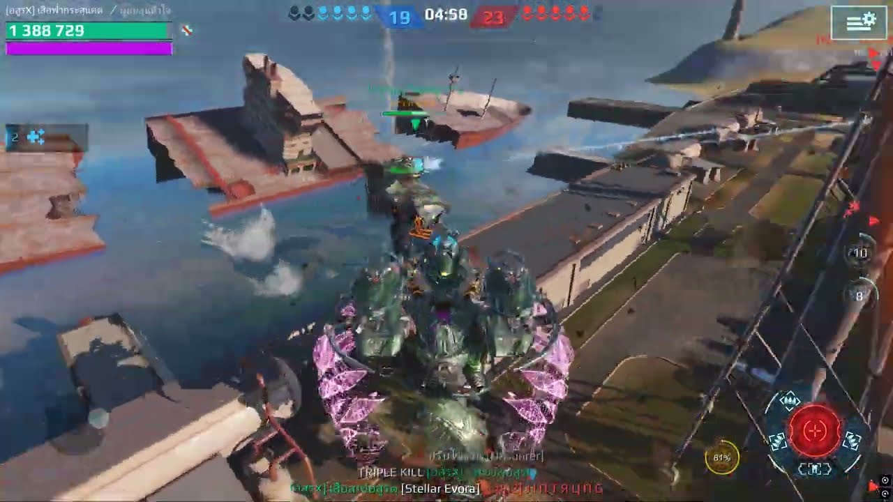 War Robots อสูรX Squad vs RDM SOW Squad