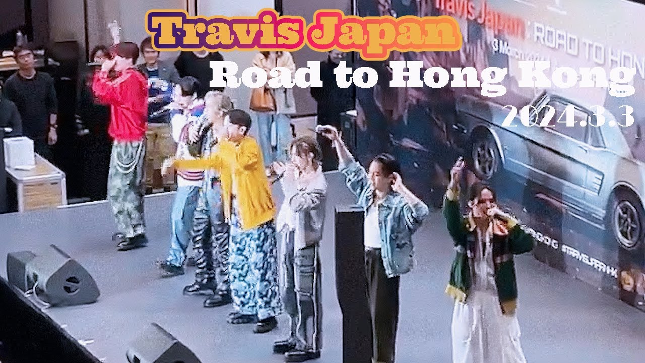 Travis Japan 2024.3.3 Showcase in Hong Kong Performance