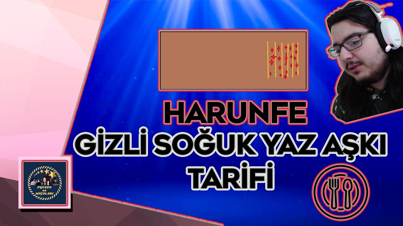 HARUNFE - PAİNTTE &Ccedil;İLEKLİ SOĞUK YAZ AŞKI TARİFİ YAPIYOR! (PRATİK TARİF)