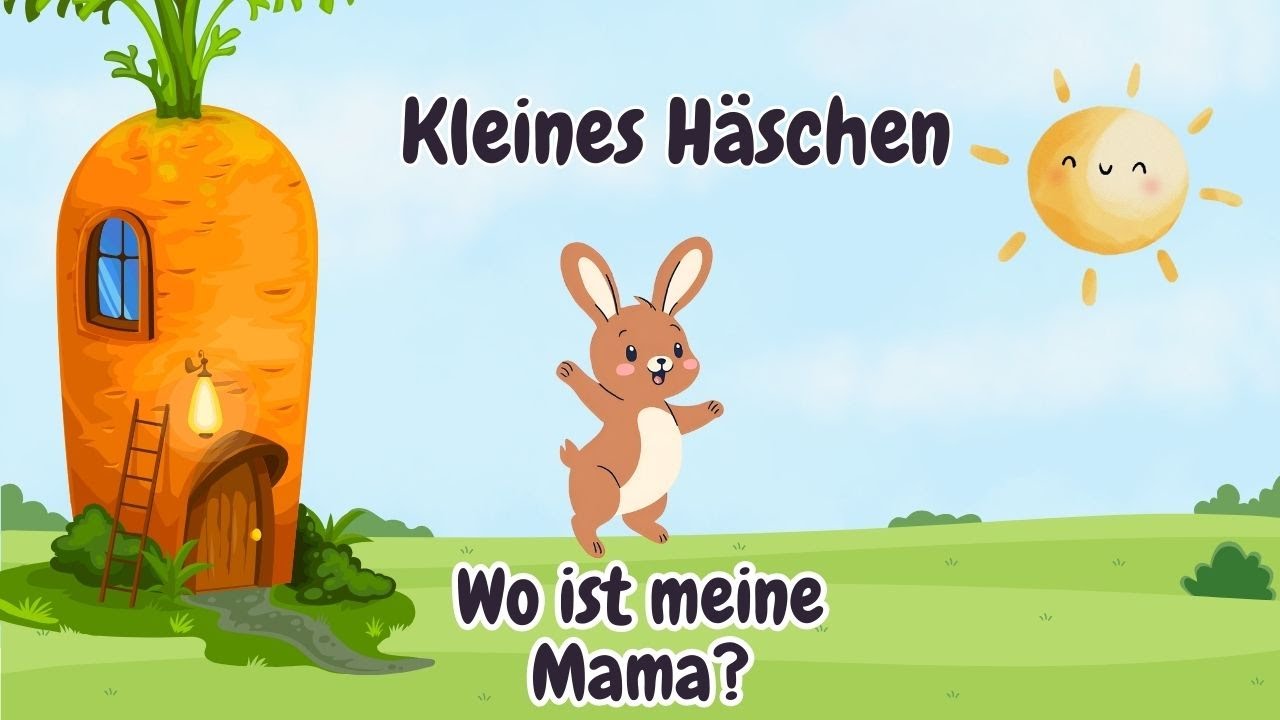 Kleines Häschen🐰Kinderlied| Wo ist meine Mama?| Kinderlieder