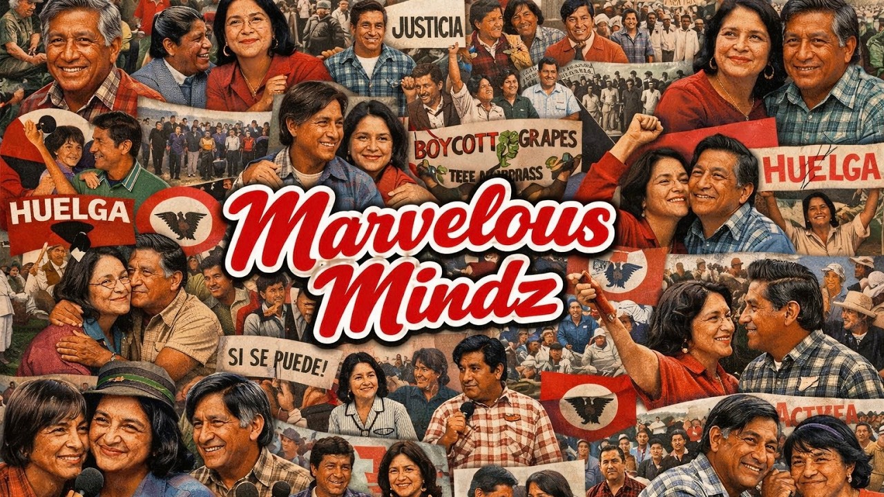 CESAR CHAVEZ AND DOLORES HUERTA- MARVELOUS MINDZ