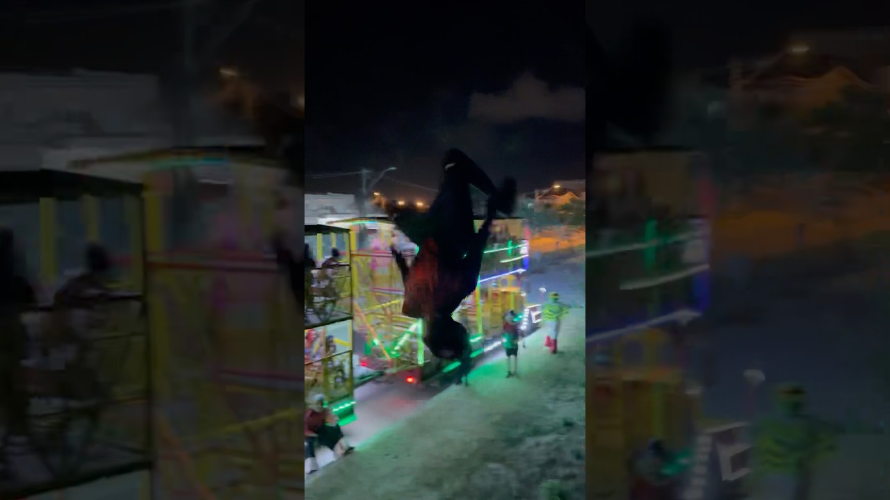 Salto mortal no trenzinho da alegria #carretafurac&atilde;o #trenzinhosdaalegria