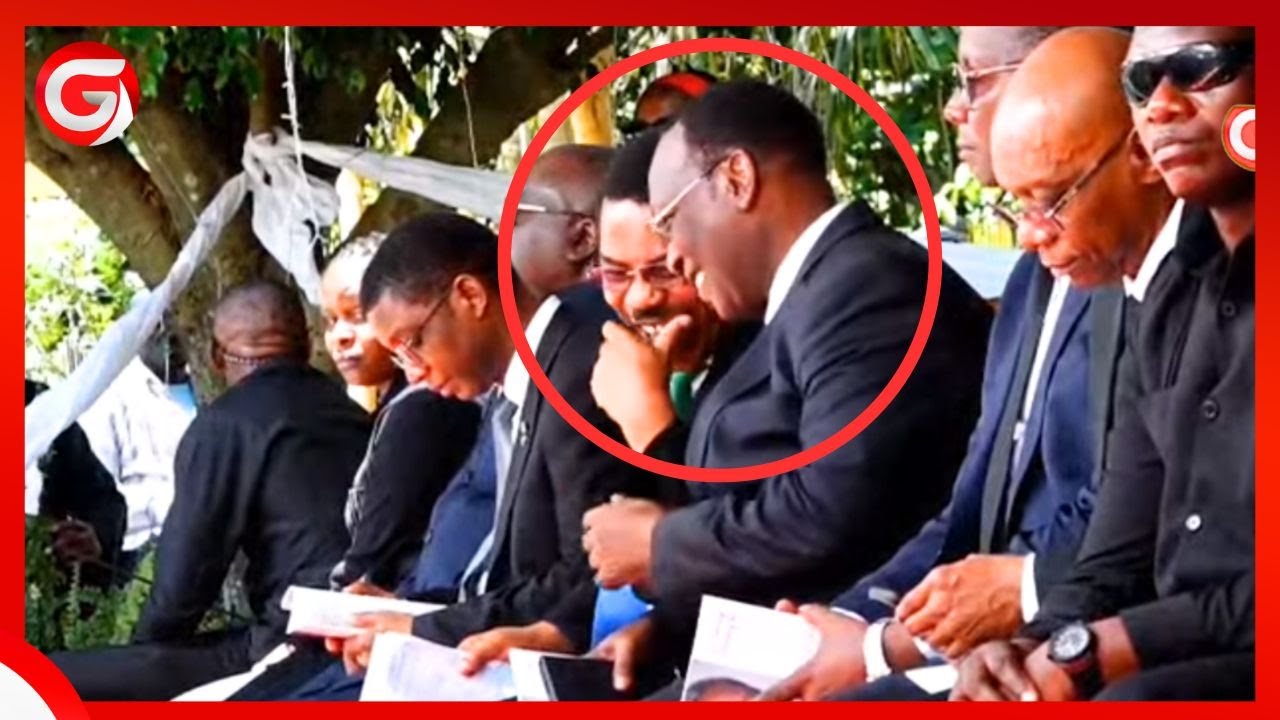 WAZIRI MKUU MWIGULU AKICHEKA na MBOWE MSIBANI kwa MZEE MTEI MBELE ya BODIGADI...