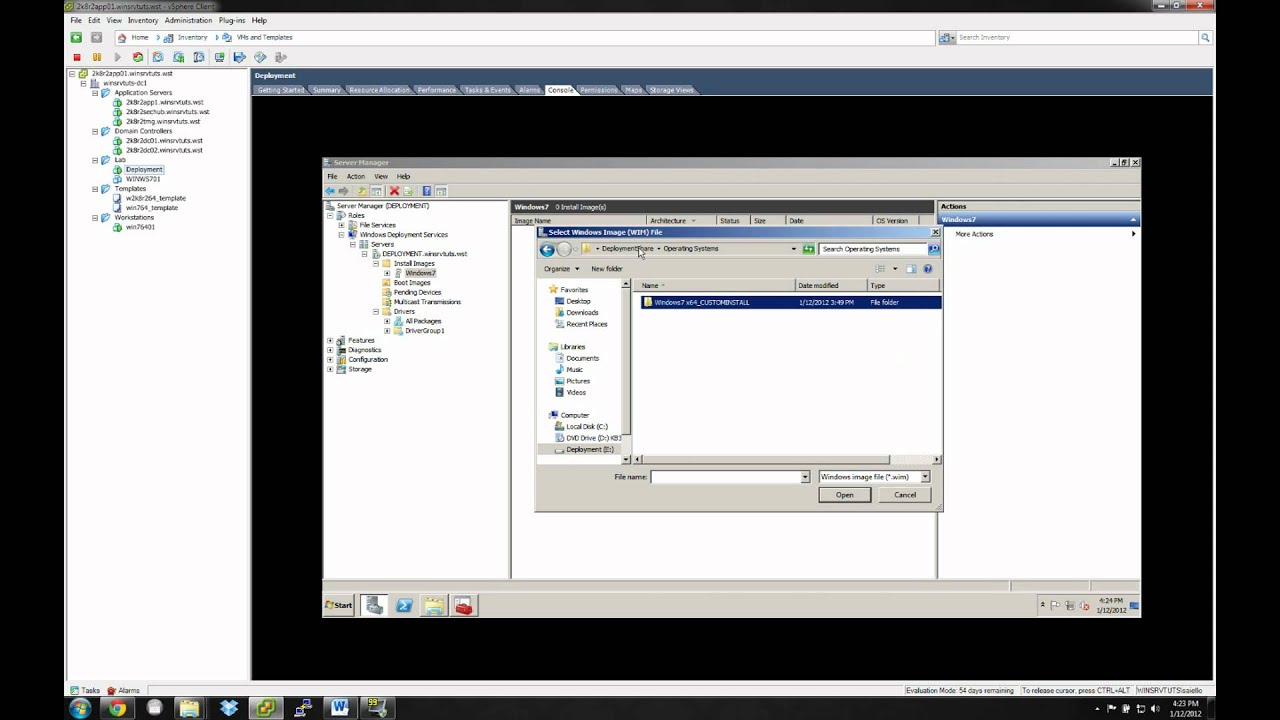 Windows Deployment Services, Microsoft Deployment Toolkit, and Windows Automated Installation Kit