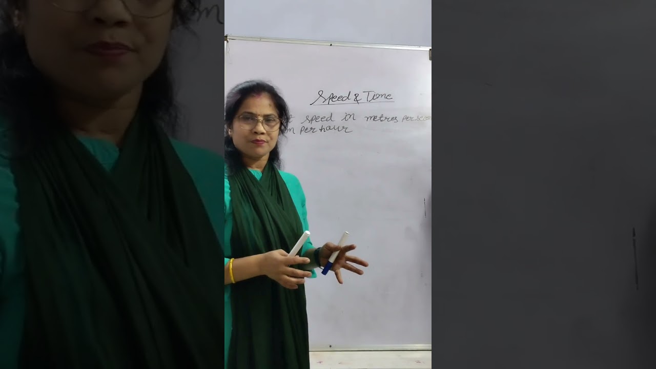Class 5th speed and time one short 100% marks