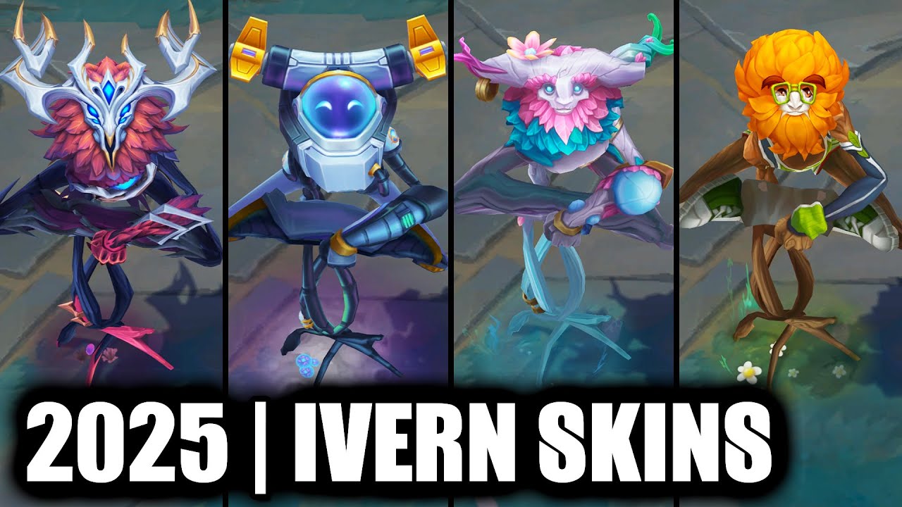 ALL IVERN SKINS SPOTLIGHT 2025 | League of Legends