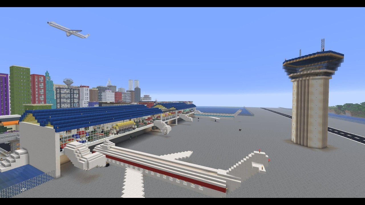 Minecraft City - Airport