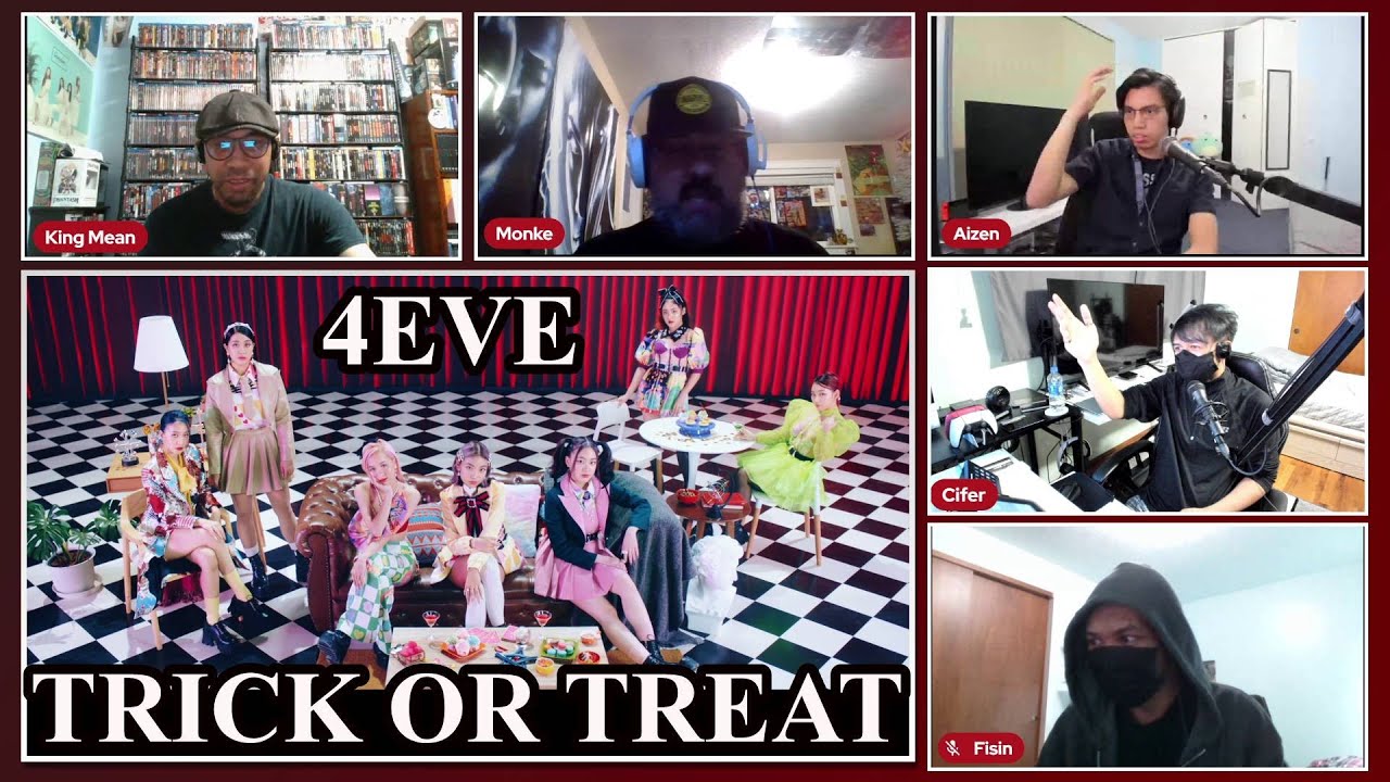 THAI MUSIC REACTION: 4EVE - TRICK OR TREAT M/V