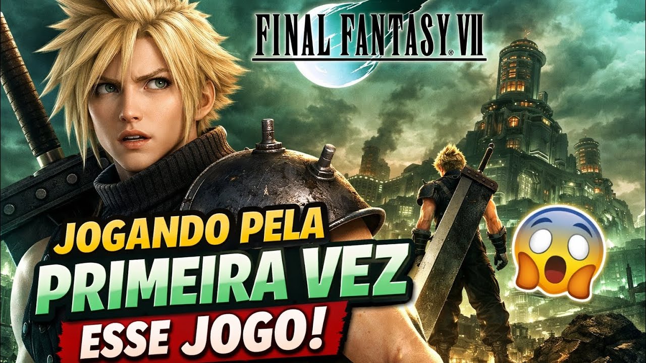 Final fantasy 7 Ps1 EP:1 (começo de tudo).