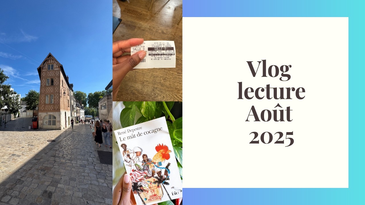 Vlog Lecture Août 2025, des livres, du make up et un week-end ailleurs| Hélène's Universe