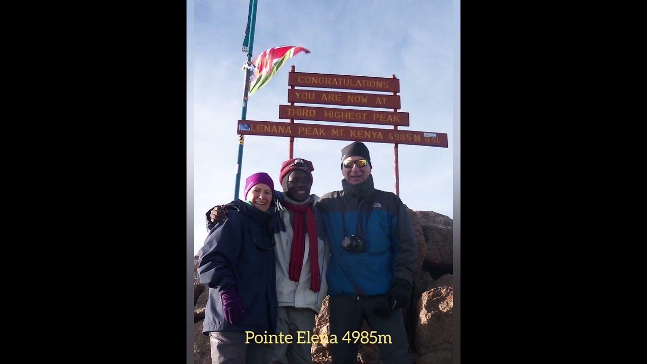 Ascension de la Pointe Elena du Mont Kenya en 2013