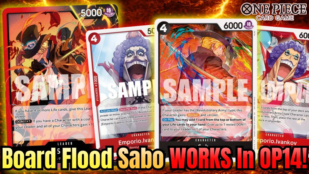 Board flood Sabo is still a force to be reckoned with.