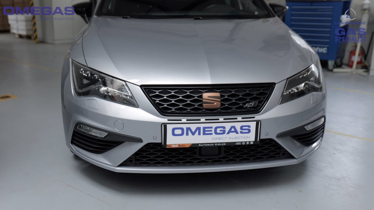 Montaż LPG: Seat Cupra Leon (2019) 2.0 TFSI - DNUC 290KM (213kW) Landirenzo Omegas Direct