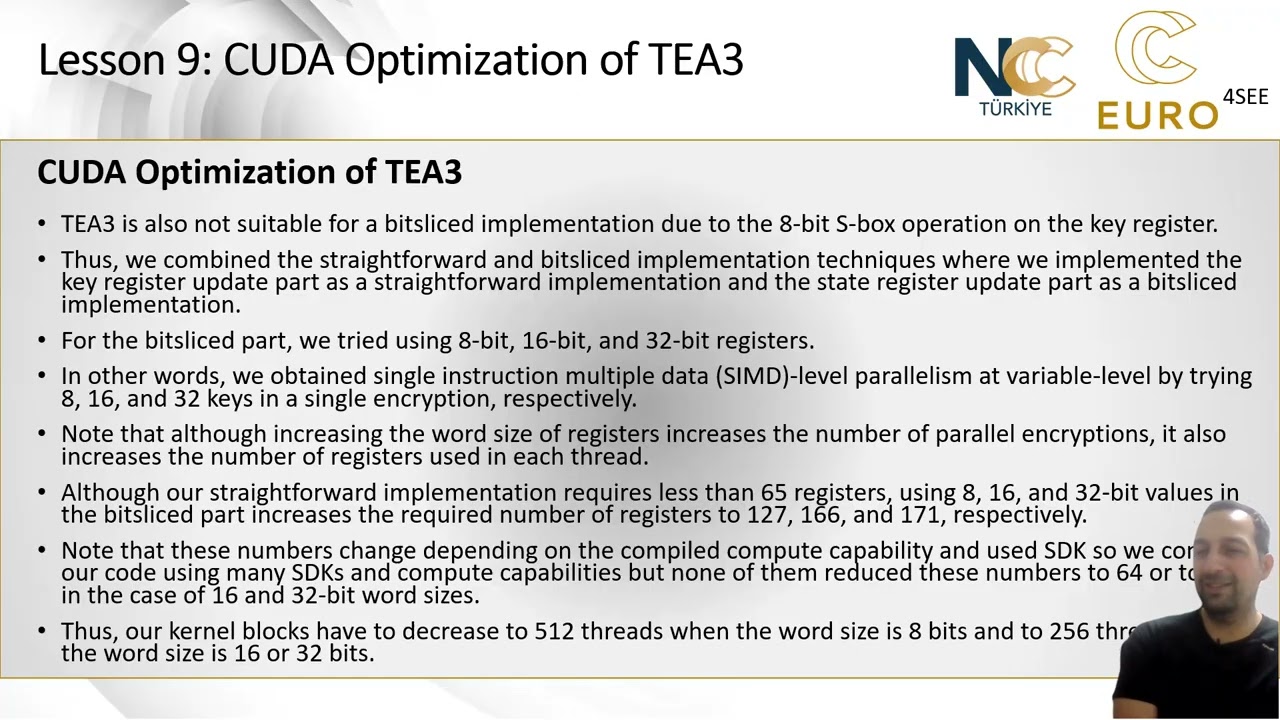 Оптимизация TEA3 с использованием CUDA для обхода протоколов связи TETRA.