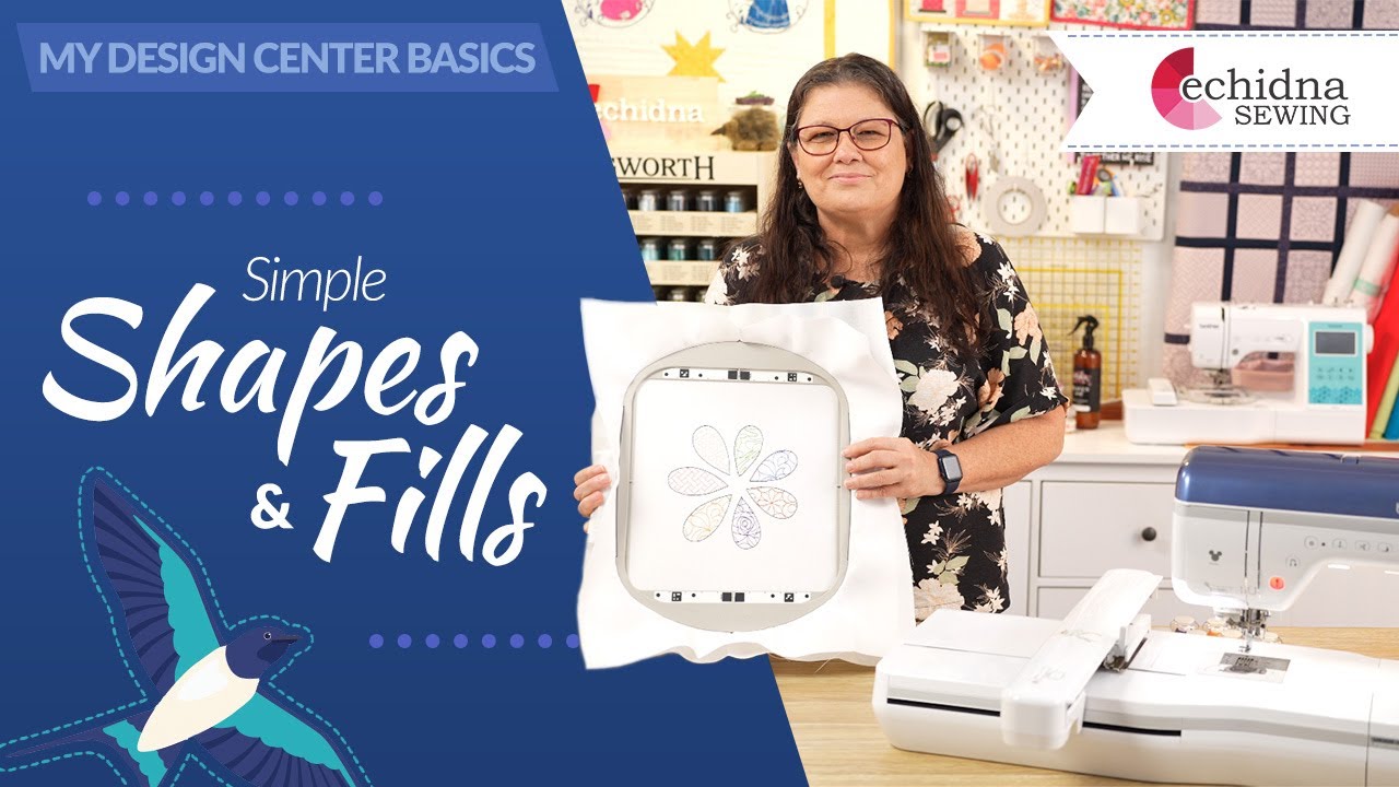 My Design Center Basics - Shapes & Fills | Echidna Sewing