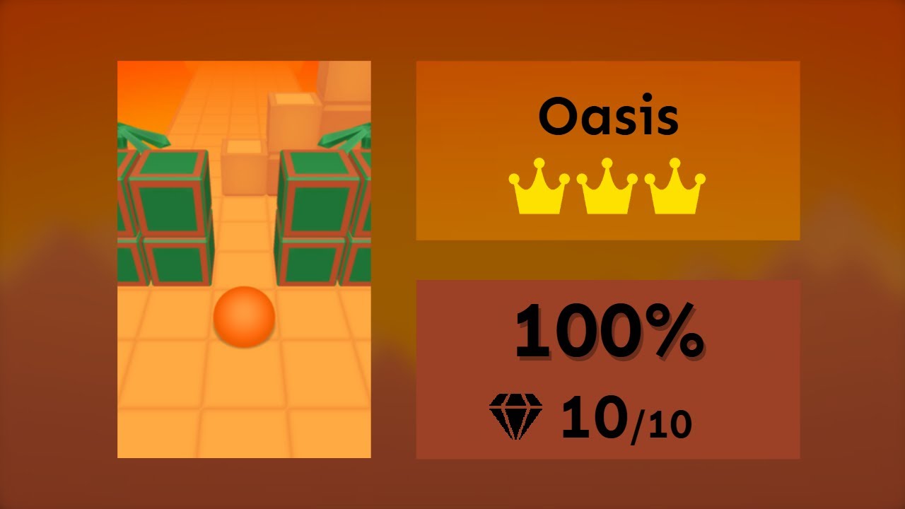 Oasis (Desert Bonus) | ★★☆☆☆☆ | The Lost Bonuses (Rolling Sky Remake)