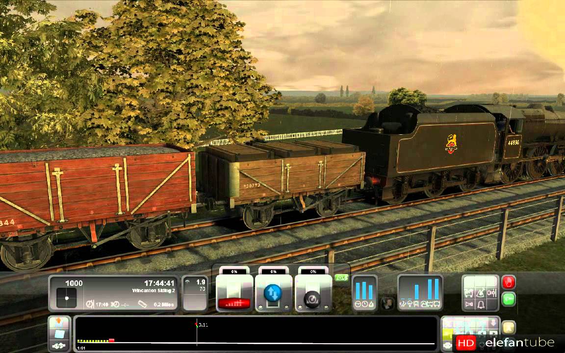 Train Simulator 2012 Steam Locomotive Gameplay