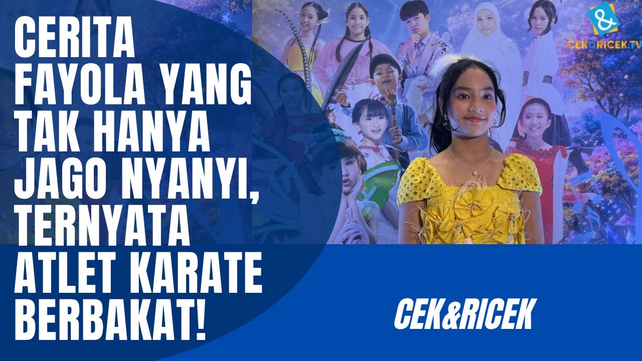 FAYOLA ARETHA BAWAKAN LAGU SPESIAL DI GALA PREMIER TIMUN MAS IN WONDERLAND