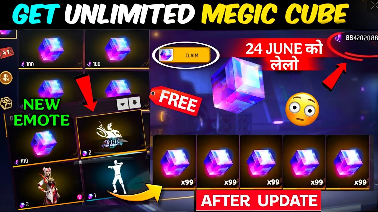 How To Get Free Magic In Free Fire😲🥳| New Magic Cube Store Update🤩 | Free Magic Cube Kab Milega?