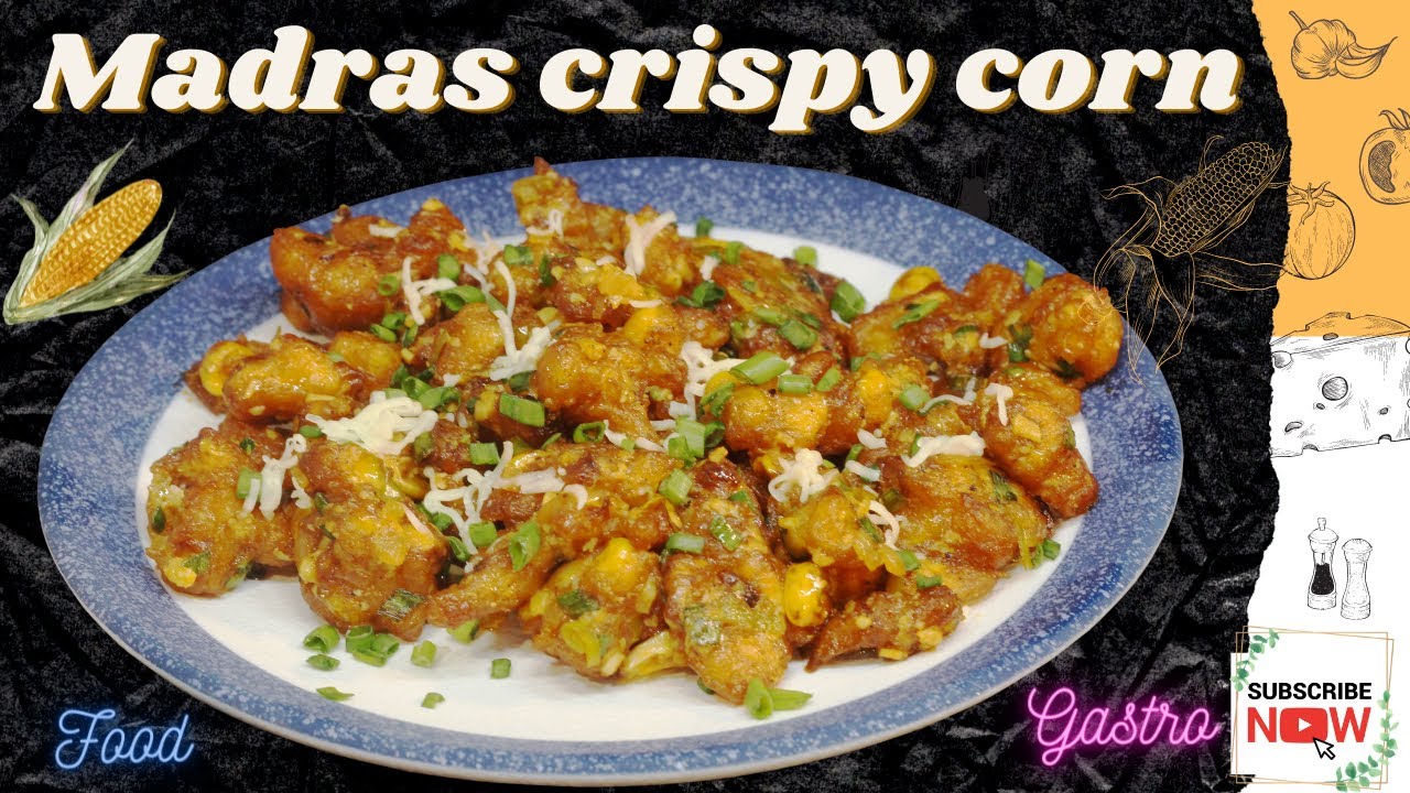 Curry ketchup corn | Crispy corn | crispy corn recipe | crispy fried corn | Curry ketchup sauce