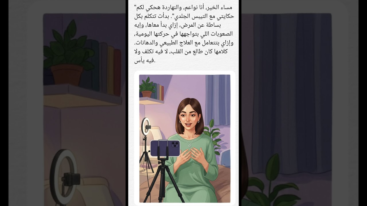 Listen to Nawaem's story and how she faces her disease 