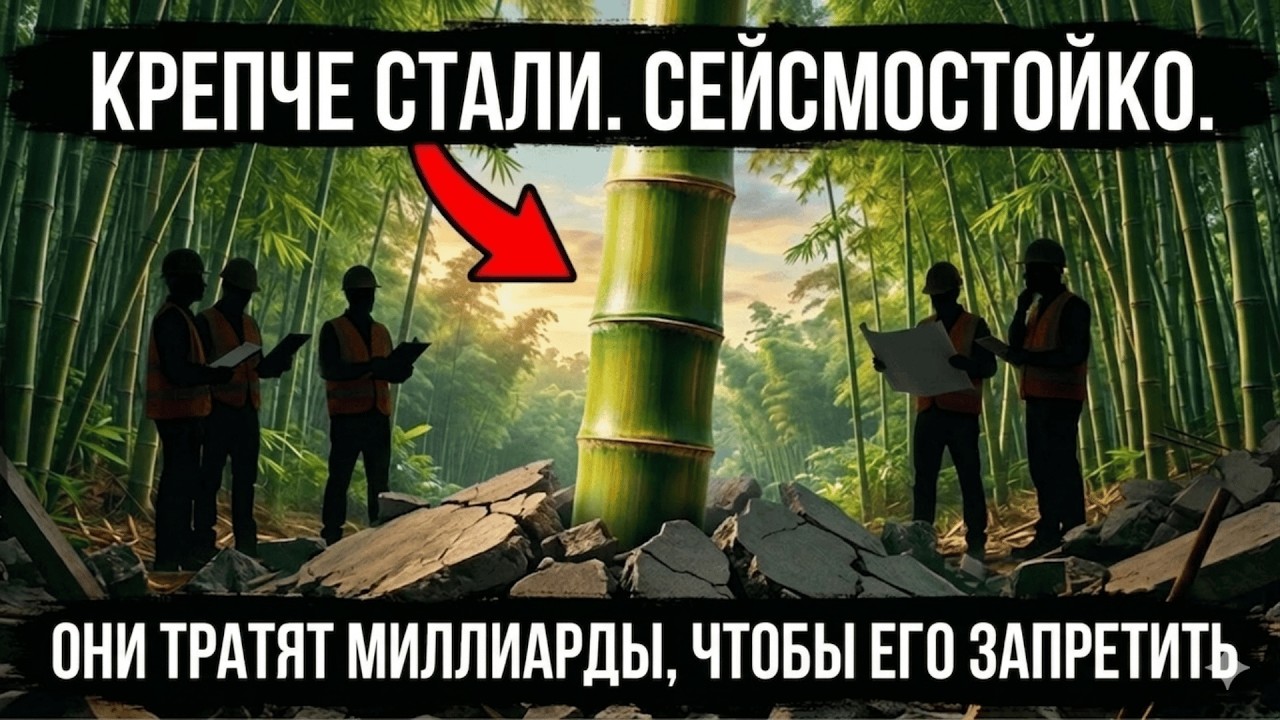 Трава крепче стали и выдерживает землетрясения! Почему её не пускают в стройку? | забытая кухня
