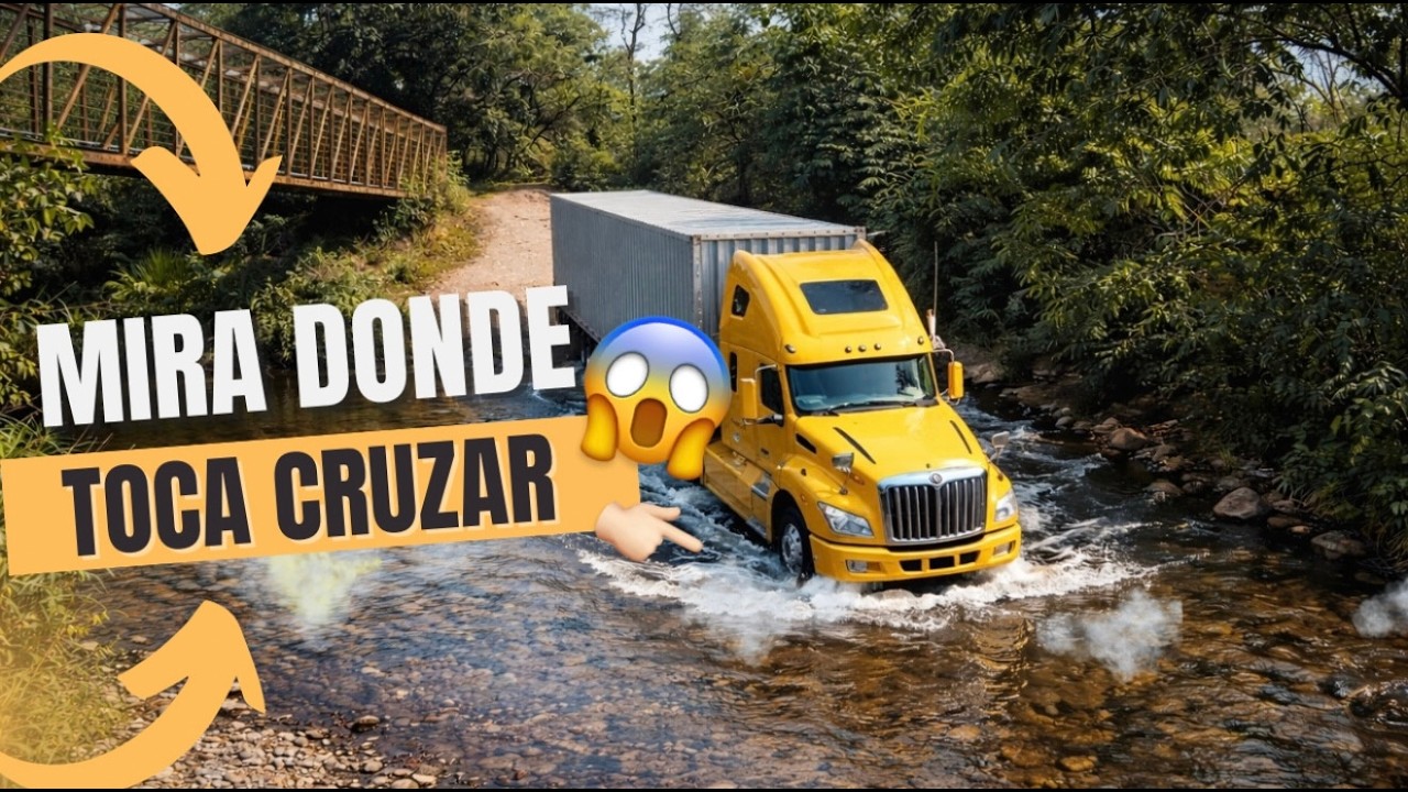 Ruta Zacatecoluca: Cruce peligroso 🌊🚛💥