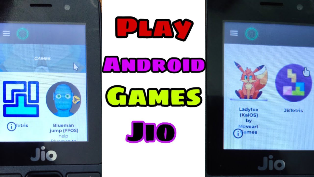 How to PLAY ANDROID GAMES ON JIO PHONE #androidgamesonjio