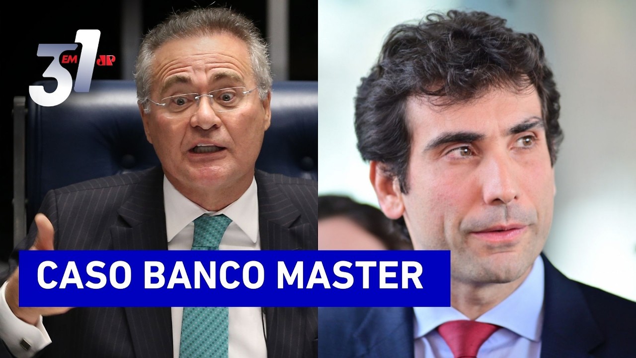 Renan Calheiros e Galípolo discutem caso Banco Master