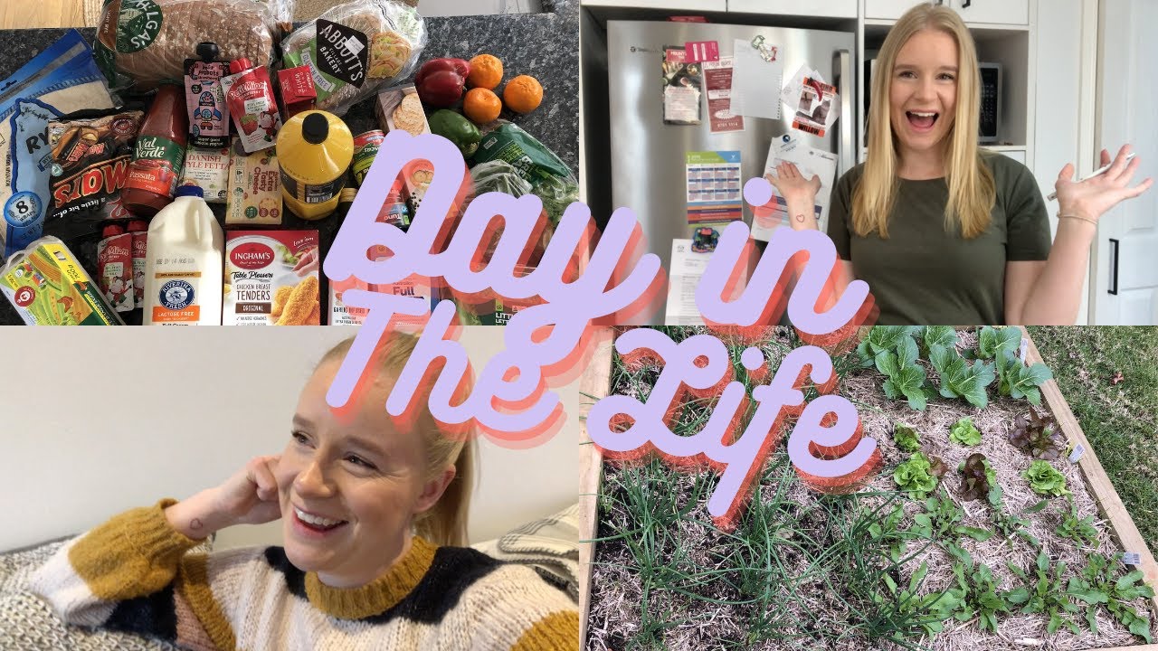DAY IN THE LIFE // Grocery Haul Australia // Sunday Routine + Veggie Garden