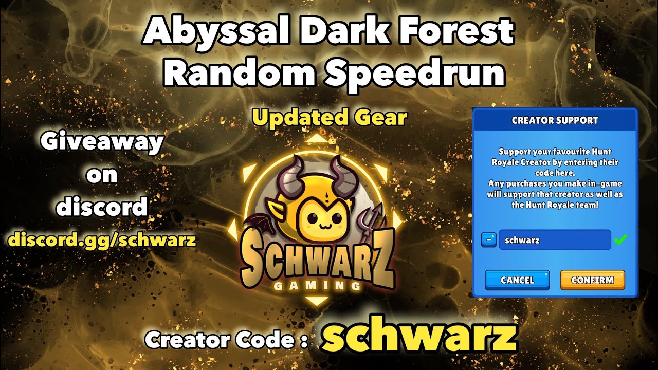 Hunt Royale ABYSSAL DARK FOREST run with Random 3.14