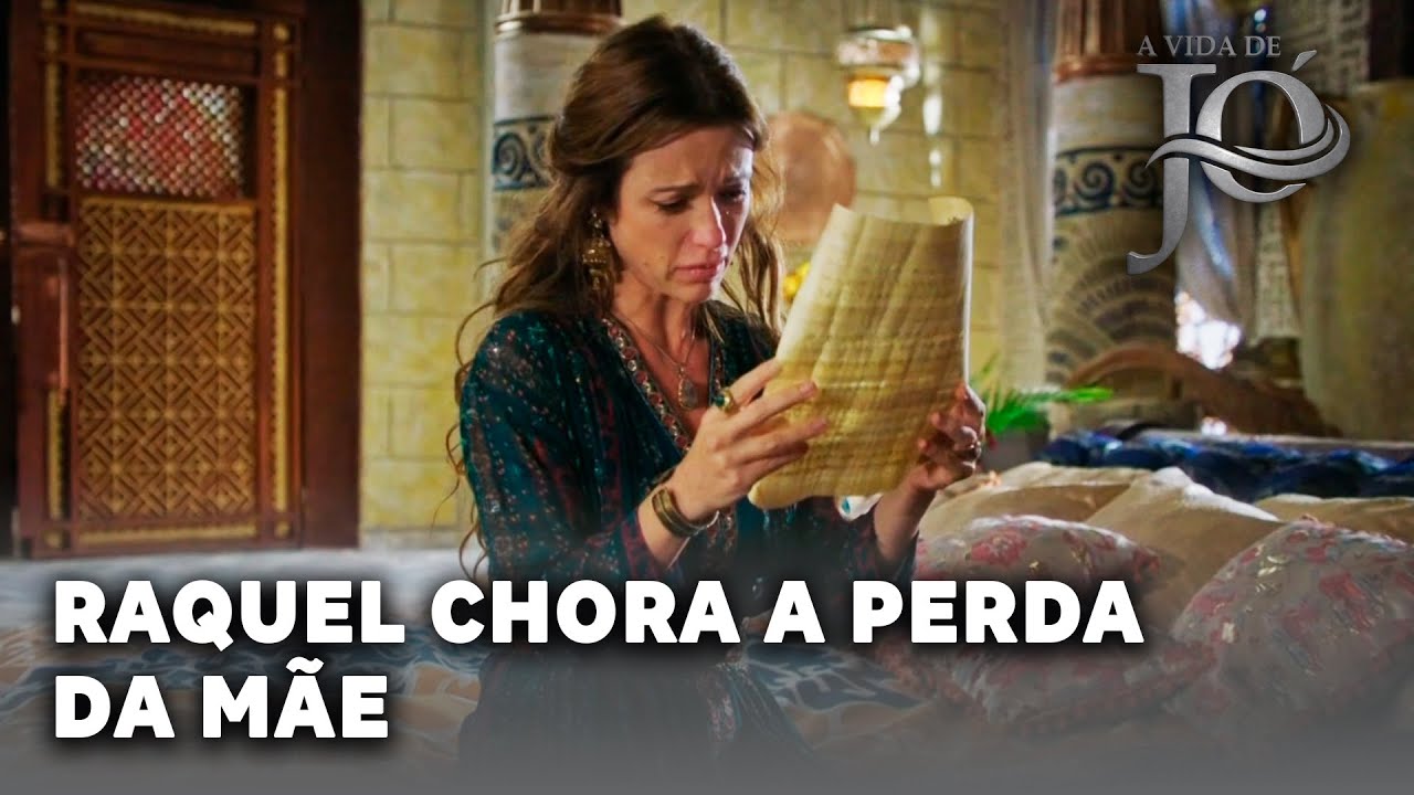 A VIDA DE JÓ: Raquel lê a carta de despedida da mãe em lágrimas