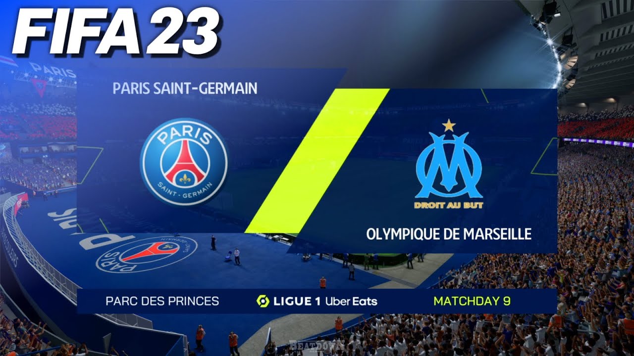 FIFA 23 - Paris Saint Germain vs. Olympique de Marseille @ Parc Des Princes