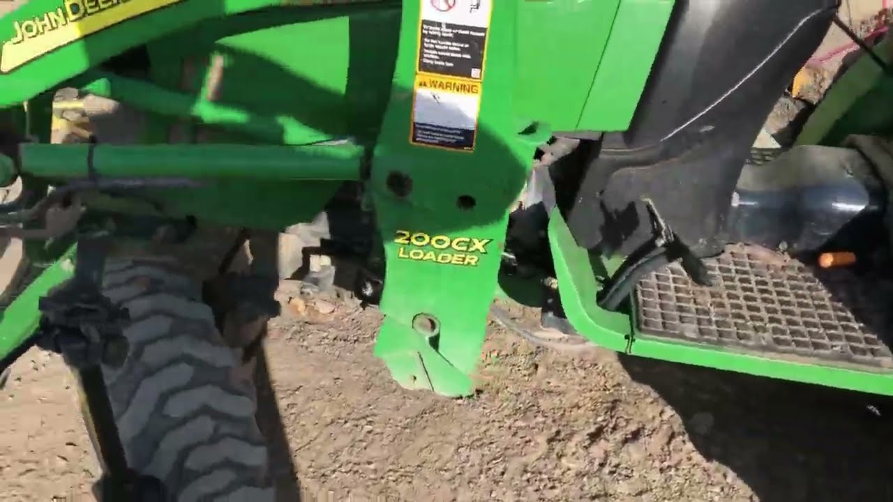John Deere 2520 Ball Joint Repair