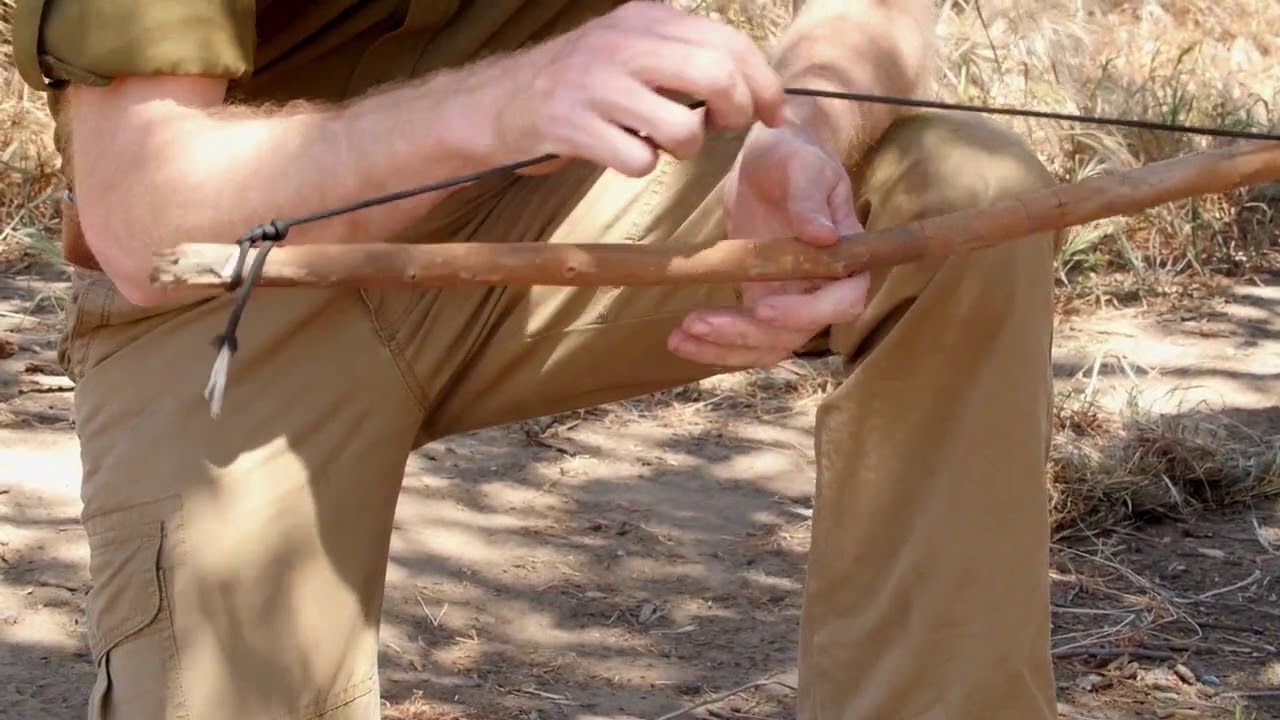 California Survival School: Friction Fire Part1 Materials