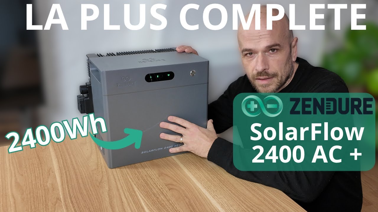 La Nouvelle Batterie Zendure va vous faire économiser de l'argent ( Zendure 2400 AC plus)